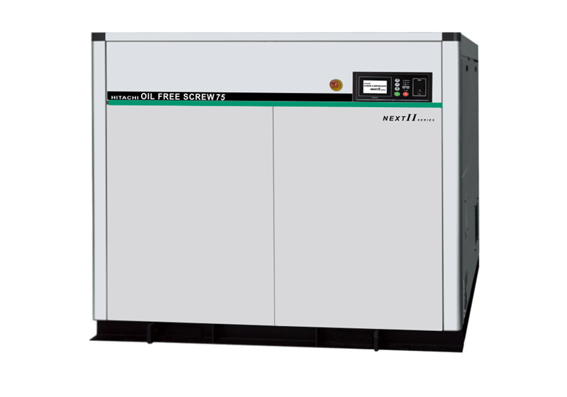 Máy nén khí Hitachi 75kw không dầu 8 Máy nén khí Hitachi 75kw không dầu