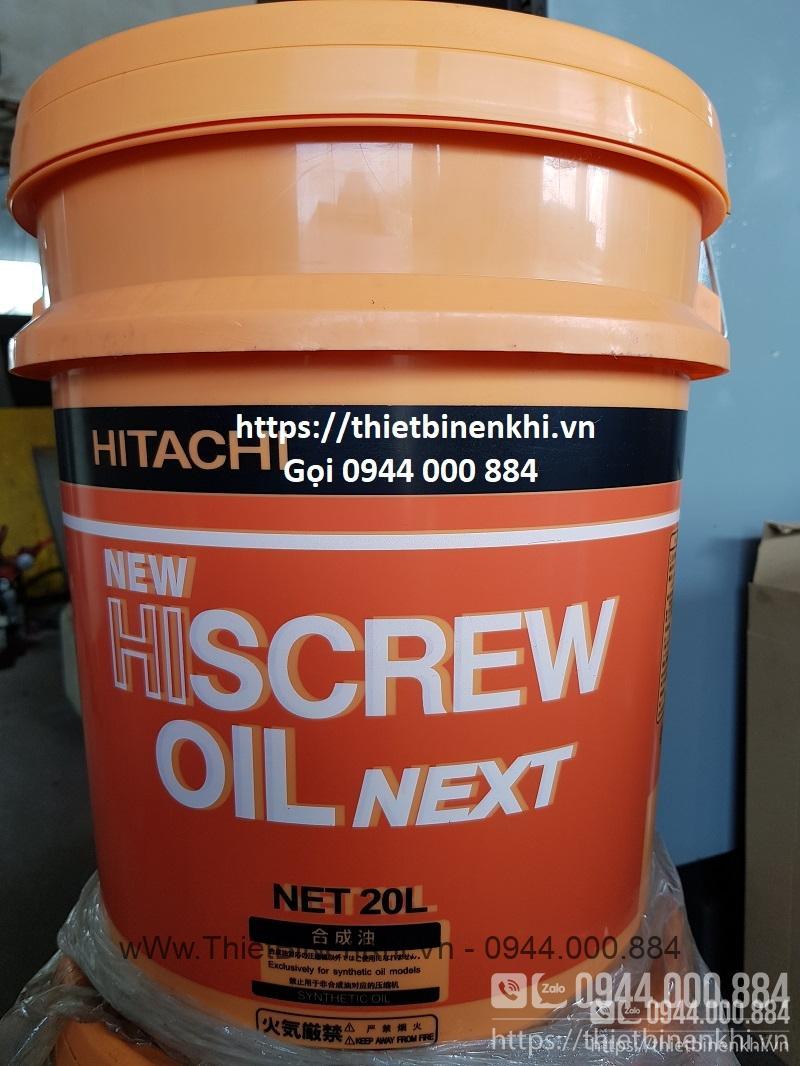 Dầu máy nén khí Hitachi HisCrew Oil NExt 1 Dầu máy nén khí Hitachi HisCrew Oil NExt