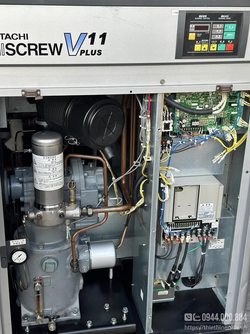 Máy nén khí Hitachi 15Hp 12 Máy nén khí Hitachi 15Hp