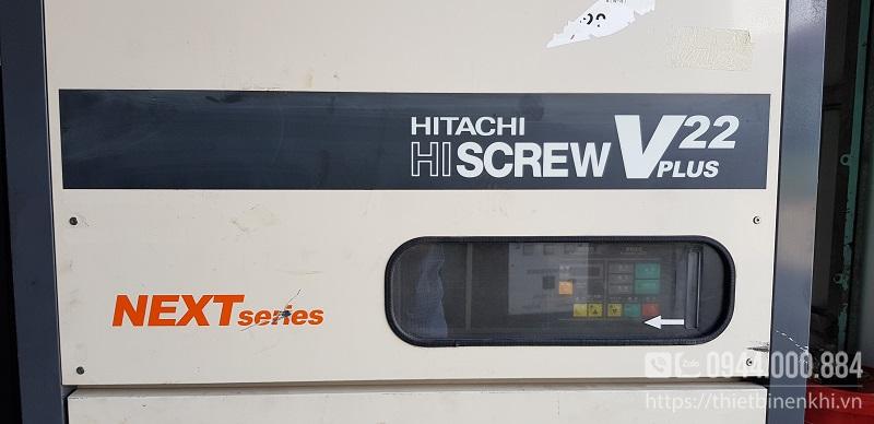 Máy nén khí Hitachi 22kw inverter nhập Nhật