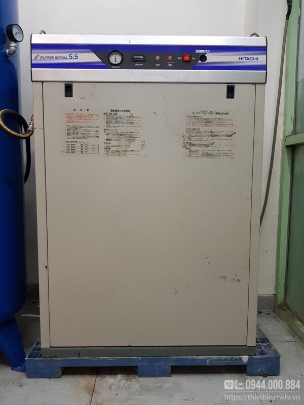 Máy nén khí trục vít không dầu
