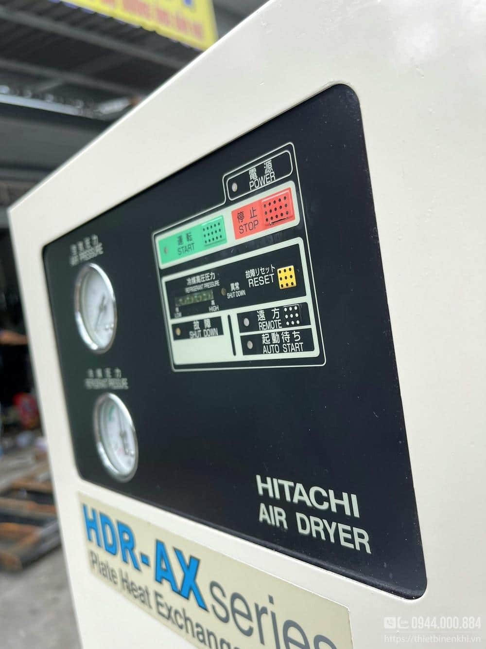 Máy sấy khí nén Hitachi 30Hp 11 Máy sấy khí nén Hitachi 30Hp