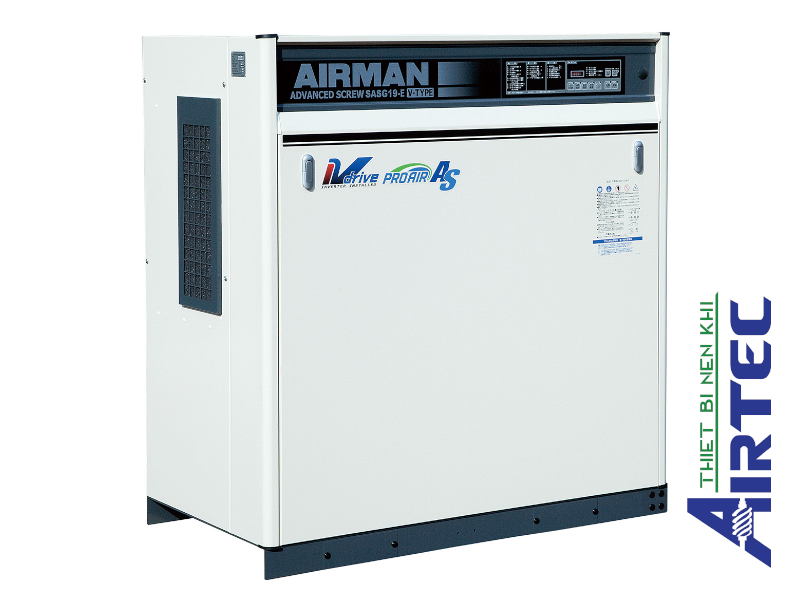 Máy nén khí trục vít cao áp Airman 1 Máy nén khí trục vít cao áp Airman