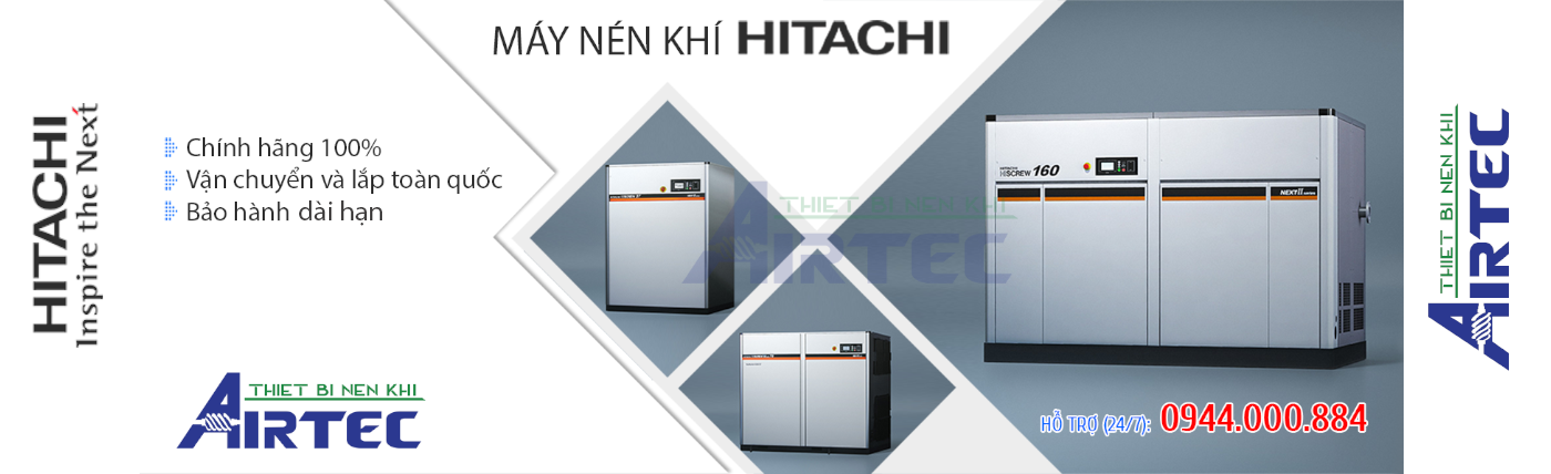 Máy nén khí hitachi