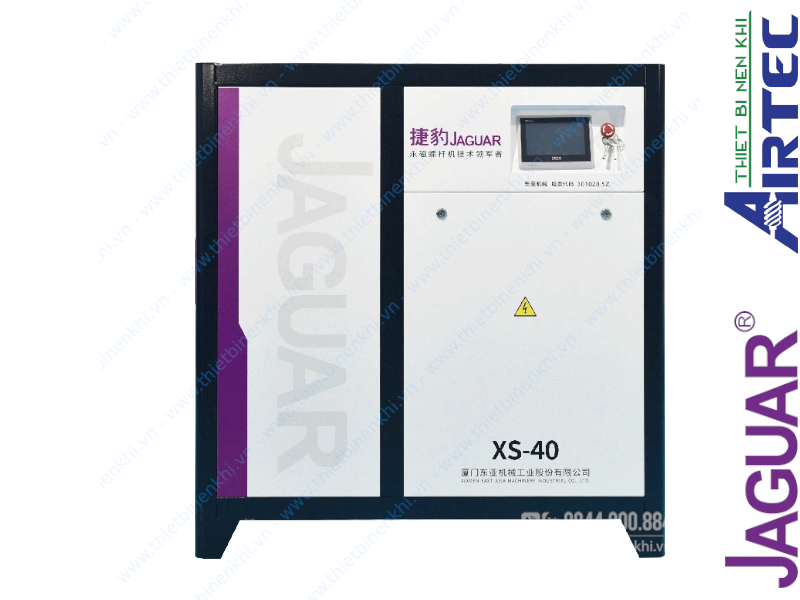 Máy nén khí trục vít jaguar Xs-40 1 Máy nén khí trục vít jaguar Xs-40