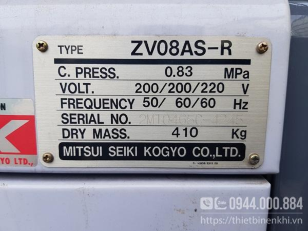 Top 03 máy nén khí Mitsui Seiki tốt nhất hiện nay 1 Top 03 máy nén khí Mitsui Seiki tốt nhất hiện nay