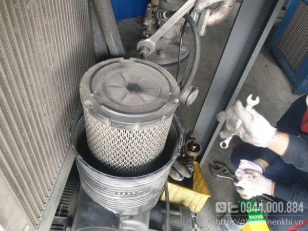 27 lỗi của máy nén khí trục vít