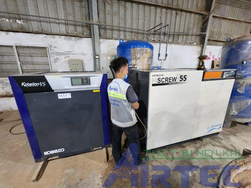 máy nén khí công nghiệp hitachi 4 máy nén khí công nghiệp hitachi