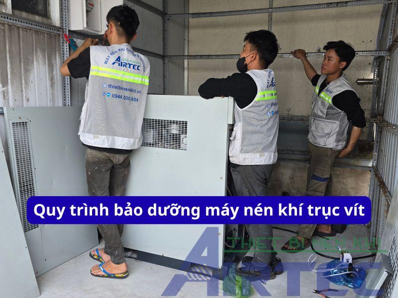 Quy Trình Bảo Dưỡng Máy Nén Khí Trục Vít