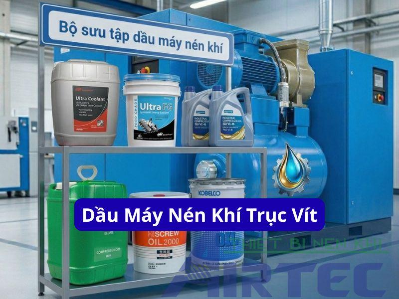 Thumbnails Dầu máy nén khí trục vít là gì?
