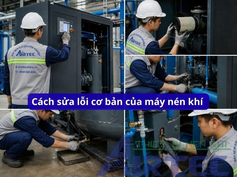 cach sua loi co ban cua may nen khi