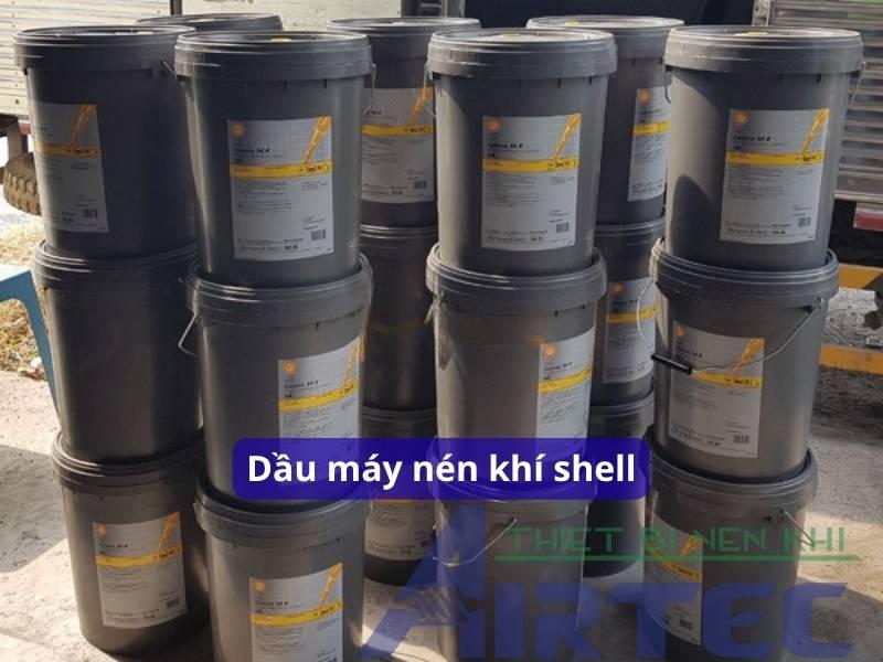 dau may nen khi shell banner