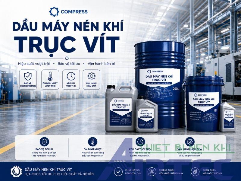 dầu máy nén khí 3 dầu máy nén khí