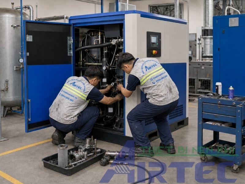 Sửa Chữa Máy Sấy Khí 3 Sửa Chữa Máy Sấy Khí