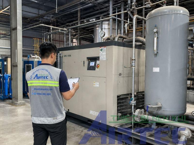 Máy nén khí 15HP phù hợp với nhu cầu nào?