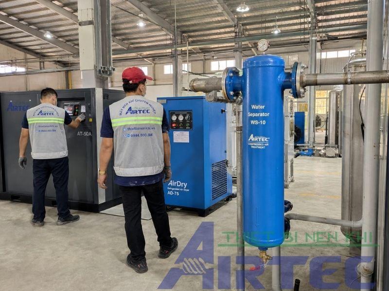 Thiết Bị Nén Khí Airtec tư vấn lọc tách nước như thế nào?