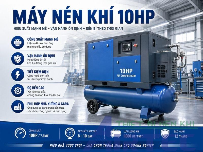 6 may nen khi 10hp