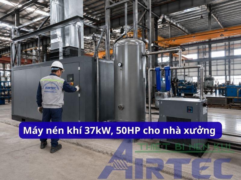 may nen khi 37kw 50hp cho nha