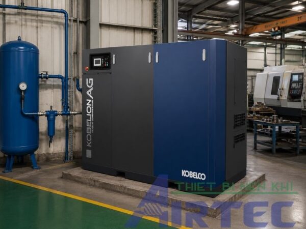 Máy nén khí trục vít Kobelco AG55AIV 55kW