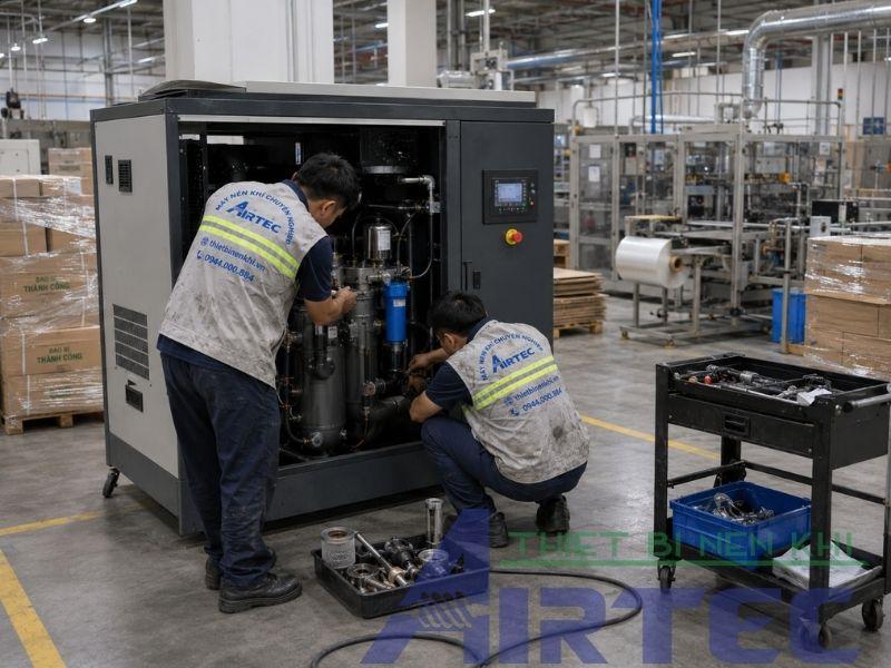 Kiểm tra van hút trước khi nghĩ tới đầu nén 1 Kiểm tra van hút trước khi nghĩ tới đầu nén