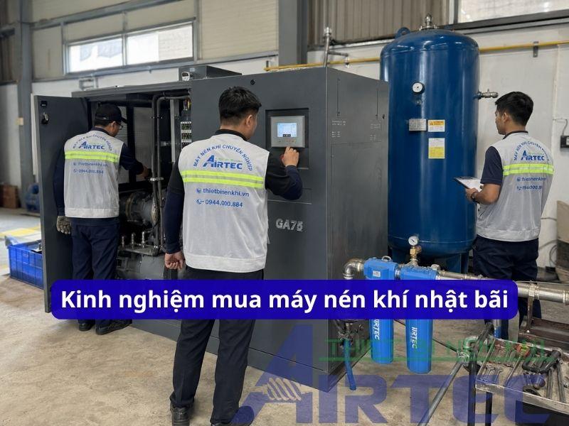 kinh nghiem mua may nen khi nhat bai