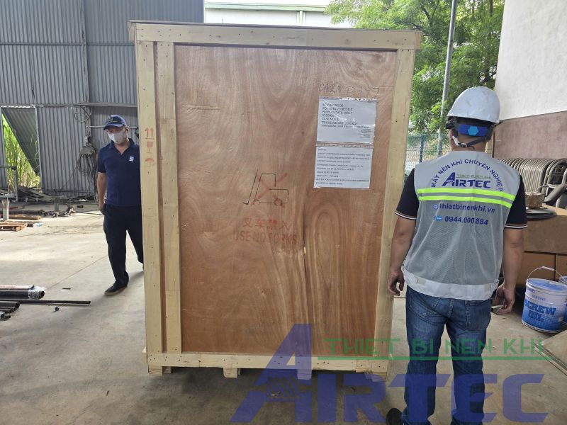Hành Trình Bàn Giao Và Lắp Đặt Hệ Thống Khí Nén Kobelco Tại Nha Trang